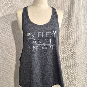 Soffe Women's Charcoal Tank Top